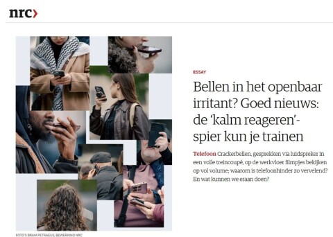 NRC   bellen in het openbaar